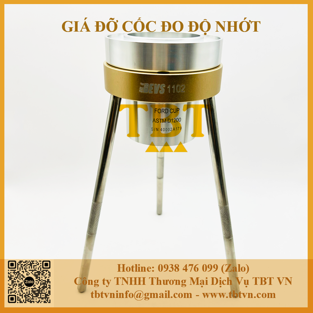Giá đỡ cốc đo độ nhớt hãng BEVS Giá đỡ cốc đo độ nhớt hãng BEVS