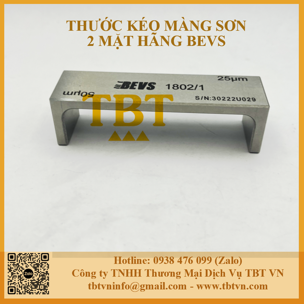 Thước kéo màng sơn 2 mặt hãng BEVS Thước kéo màng sơn 2 mặt hãng BEVS