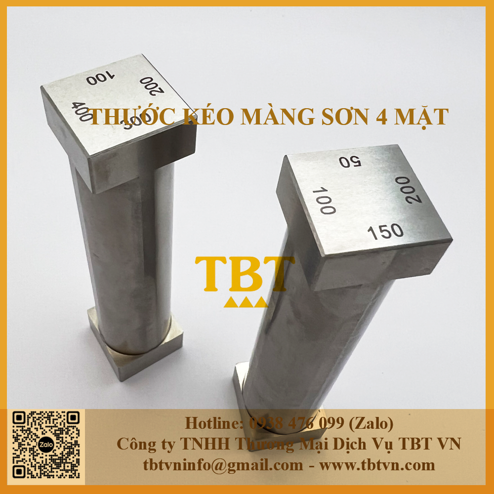 Thước kéo tạo màng sơn 4 mặt Thước kéo tạo màng sơn 4 mặt