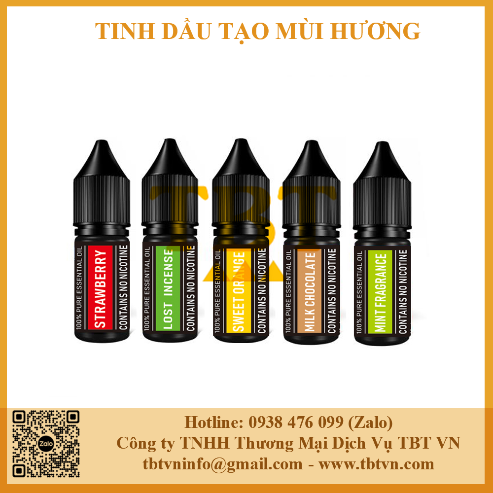 TINH DẦU TẠO MÙI HƯƠNG