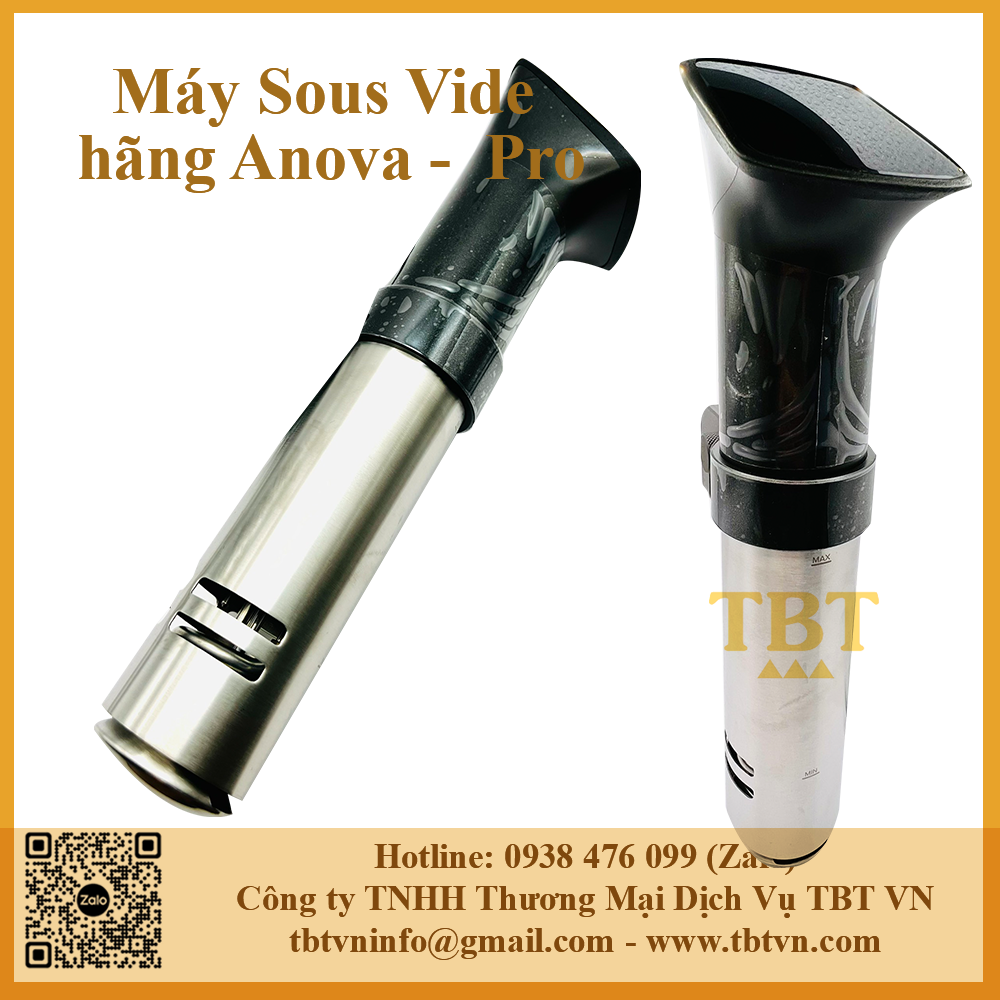 Máy nấu chậm sous vide hãng Anova Pro Máy nấu chậm sous vide hãng Anova Pro
