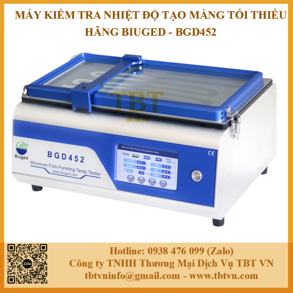 Máy đo nhiệt độ tạo màng tối thiểu hãng Biuged